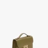 Borsa Dorian piccola in pelle verde cactus Borsa Dorian piccola in pelle verde cactus