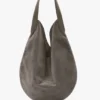 Borsa hobo Plia morbida in grigio ghiaia Borsa hobo Plia morbida in grigio ghiaia