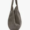 Borsa hobo Plia morbida in grigio ghiaia Borsa hobo Plia morbida in grigio ghiaia