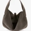 Borsa hobo Plia morbida in grigio ghiaia Borsa hobo Plia morbida in grigio ghiaia
