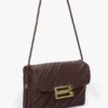 Borsa Soft Dorian in pelle plissettata bordeaux Borsa Soft Dorian in pelle plissettata bordeaux