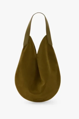 Borsa Soft Plié Hobo in verde cactus
