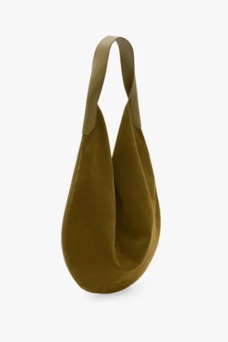 Borsa Soft Plié Hobo in verde cactus
