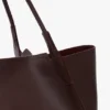 Borsa tote da viaggio The Victoria in pelle bordeaux Borsa tote da viaggio The Victoria in pelle bordeaux