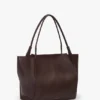 Borsa tote The Victoria grande in pelle bordeaux Borsa tote The Victoria grande in pelle bordeaux