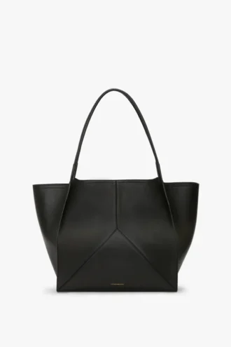 Borsa tote The Victoria grande in pelle nera