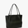 Borsa tote The Victoria grande in pelle nera Borsa tote The Victoria grande in pelle nera