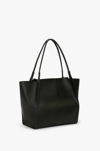 Borsa tote The Victoria grande in pelle nera