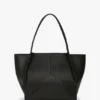 Borsa tote The Victoria grande in pelle nera Borsa tote The Victoria grande in pelle nera