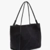 Borsa tote The Victoria grande in pelle scamosciata blu navy Borsa tote The Victoria grande in pelle scamosciata blu navy