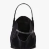 Borsa tote The Victoria grande in pelle scamosciata blu navy Borsa tote The Victoria grande in pelle scamosciata blu navy