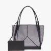 Borsa tote The Victoria grande in rete blu navy Borsa tote The Victoria grande in rete blu navy