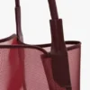 Borsa tote The Victoria grande in rete bordeaux Borsa tote The Victoria grande in rete bordeaux