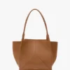 Borsa tote The Victoria in pelle marrone chiaro Borsa tote The Victoria in pelle marrone chiaro