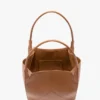 Borsa tote The Victoria in pelle marrone chiaro Borsa tote The Victoria in pelle marrone chiaro