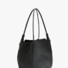 Borsa tote The Victoria in pelle nera Borsa tote The Victoria in pelle nera