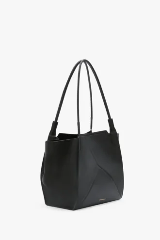 Borsa tote The Victoria in pelle nera