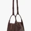 Borsa Victoria Plié in pelle bordeaux Borsa Victoria Plié in pelle bordeaux
