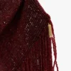 Borsetta con perline Manhattan in bordeaux Borsetta con perline Manhattan in bordeaux