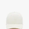Cappellino con logo in bianco antico Cappellino con logo in bianco antico