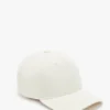 Cappellino con logo in bianco antico Cappellino con logo in bianco antico