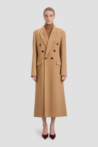 Cappotto color cammello