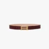 Cintura Jumbo Dorian in pelle bordeaux Cintura Jumbo Dorian in pelle bordeaux