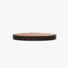 Cintura Jumbo Dorian in pelle nera Cintura Jumbo Dorian in pelle nera