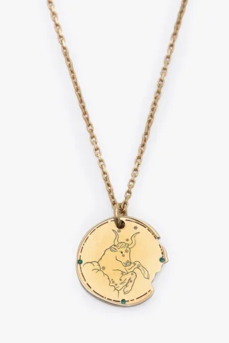Collana del segno zodiacale del Toro