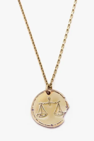 Collana del segno zodiacale della Bilancia