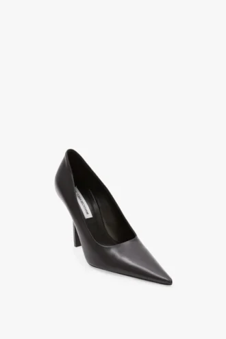 Décolleté a spillo The Victoria 100 in pelle nera