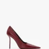 Décolleté con tacco a spillo The Victoria 100 in pelle bordeaux Décolleté con tacco a spillo The Victoria 100 in pelle bordeaux
