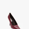 Décolleté con tacco a spillo The Victoria 100 in pelle bordeaux Décolleté con tacco a spillo The Victoria 100 in pelle bordeaux