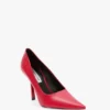 Décolleté con tacco a spillo The Victoria 100 in pelle rossa Décolleté con tacco a spillo The Victoria 100 in pelle rossa