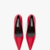Décolleté con tacco a spillo The Victoria 100 in pelle rossa Décolleté con tacco a spillo The Victoria 100 in pelle rossa