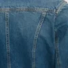 Giacca in denim con lavaggio blu medio Giacca in denim con lavaggio blu medio