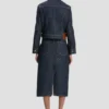 Giacca in denim con lavaggio chiaro