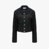 Giacca in denim con lavaggio chiaro