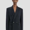 Giacca sartoriale in blu navy