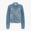 Giacca trucker in denim blu heritage