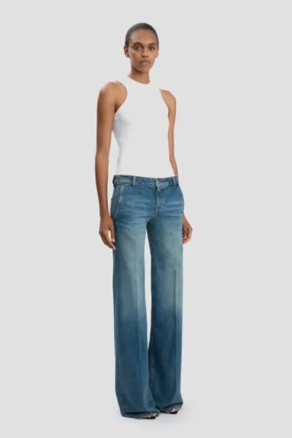 Gigi jeans in blu medio