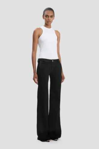 Gigi Jeans in nero lavato