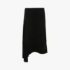 Gonna midi asimmetrica in nero