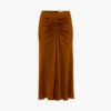 Gonna midi Bela in bronzo