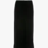 Gonna midi con bottoni in nero Gonna midi con bottoni in nero