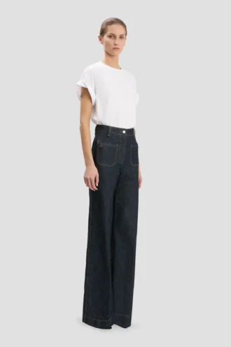 Jeans Alina in indaco