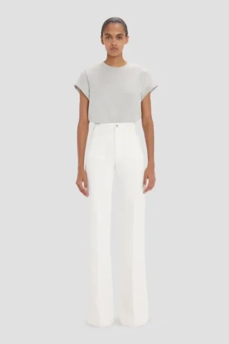 Jeans elasticizzati Alina in bianco lavato