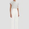 Jeans elasticizzati Alina in bianco lavato Jeans elasticizzati Alina in bianco lavato