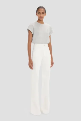Jeans elasticizzati Alina in bianco lavato