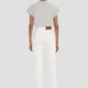 Jeans elasticizzati Alina in bianco lavato Jeans elasticizzati Alina in bianco lavato